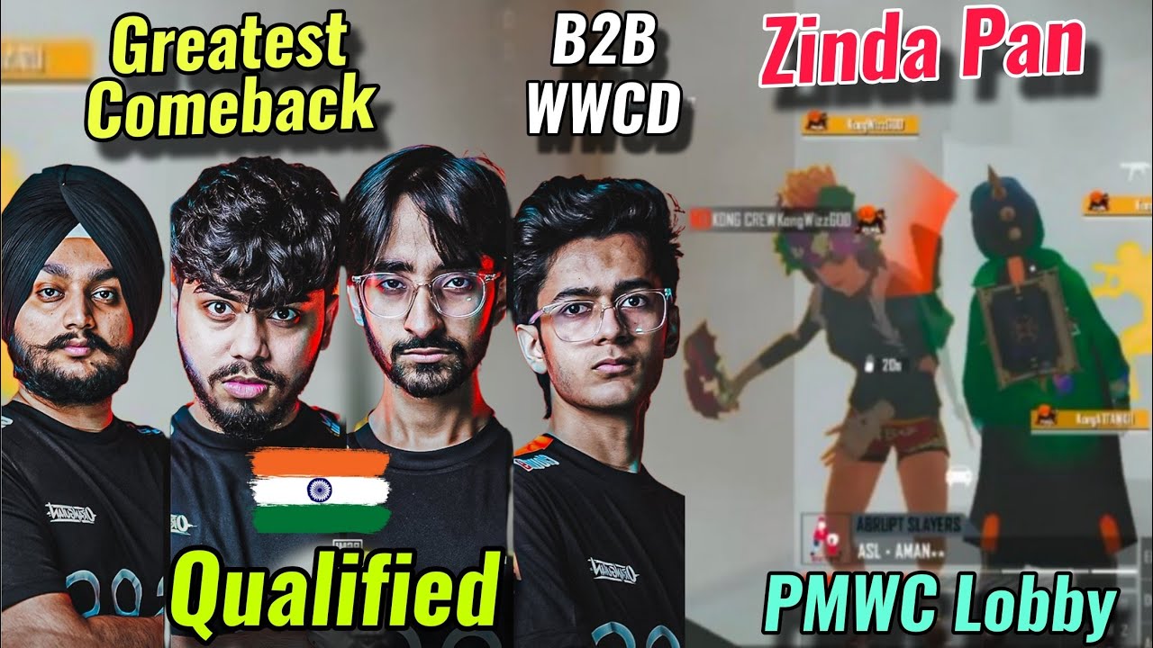 ЁЯЗоЁЯЗ│Team India Qualified For Finals тЬЕ| Greatest Comeback B2B WWCD ЁЯФе| OG Zinda Pan ЁЯН│Domination background