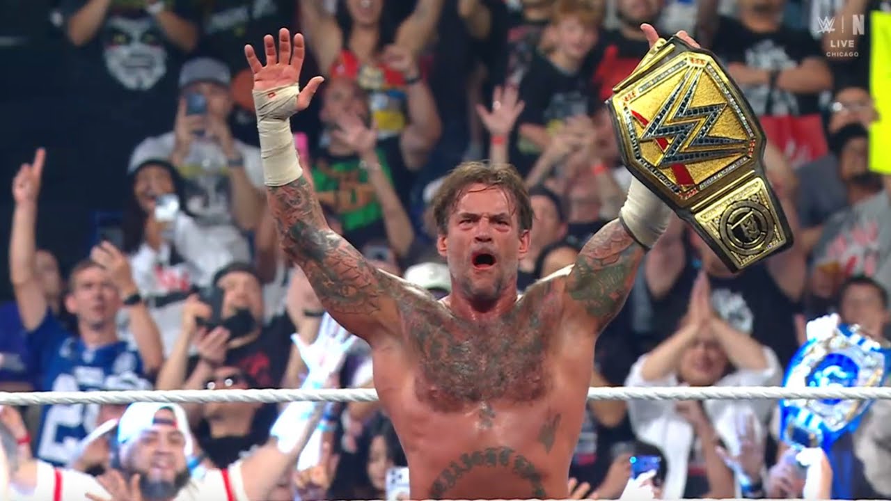 WWE Raw On Netflix Chicago Cm Punk Vs Sami Zayan Full Match || Raw Highlights background