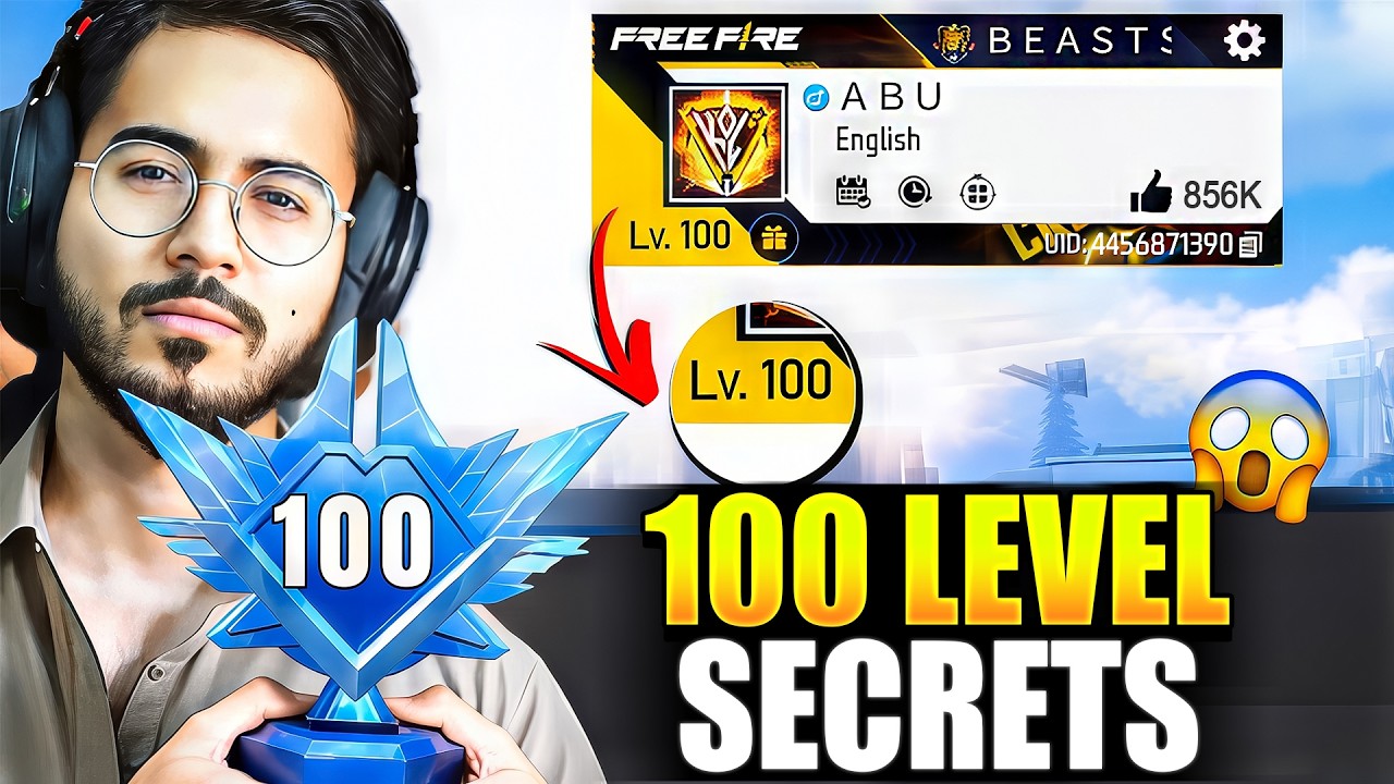 Pushing 100 Level Secrets that Garena is Hiding background