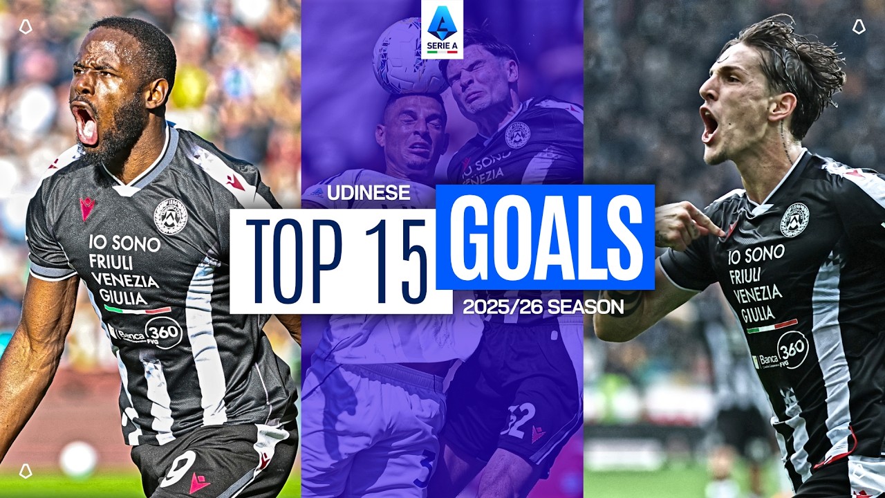 The Best Udinese Goals Of The Season ⚽ | Serie A 2025/26 background