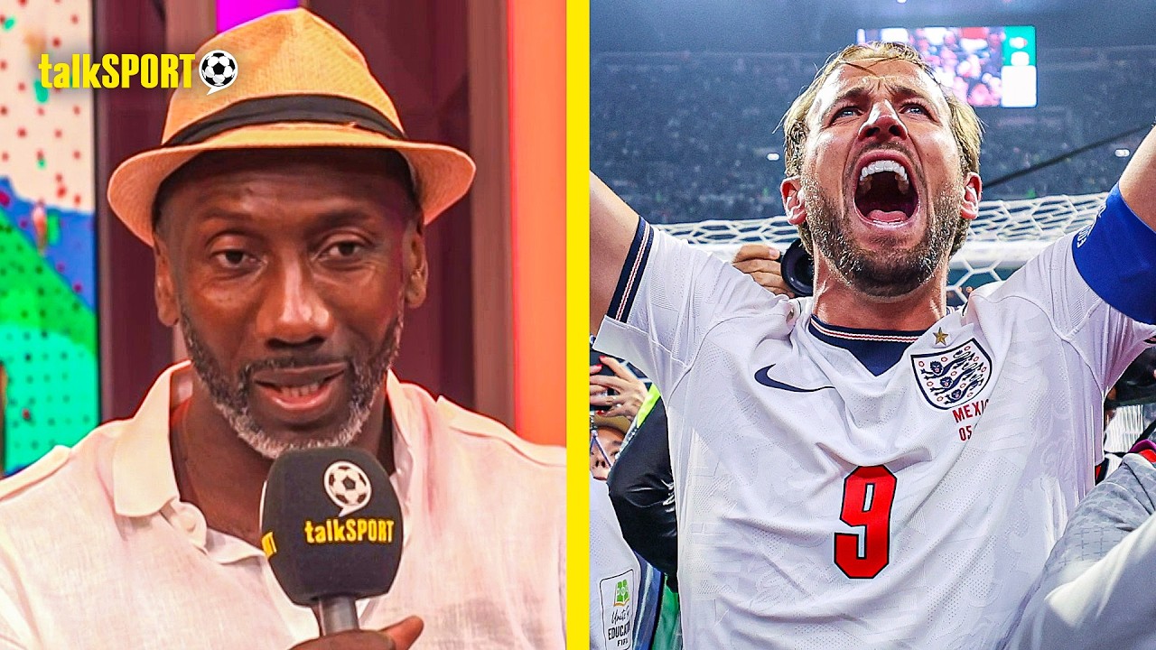 Jimmy Floyd Hasselbaink EXPLAINS what England MUST DO to win the 2026 World Cup! background