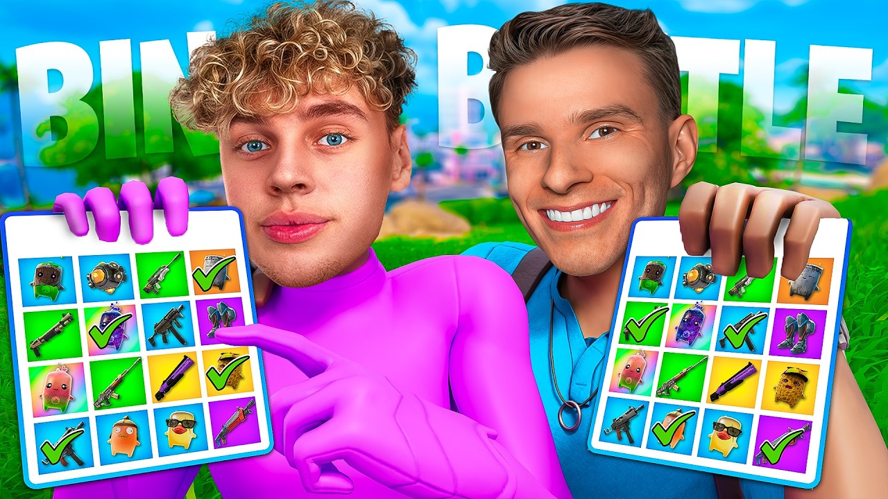 EXTREM FORTNITE BINGO gegen ALVI! ⚔️ background