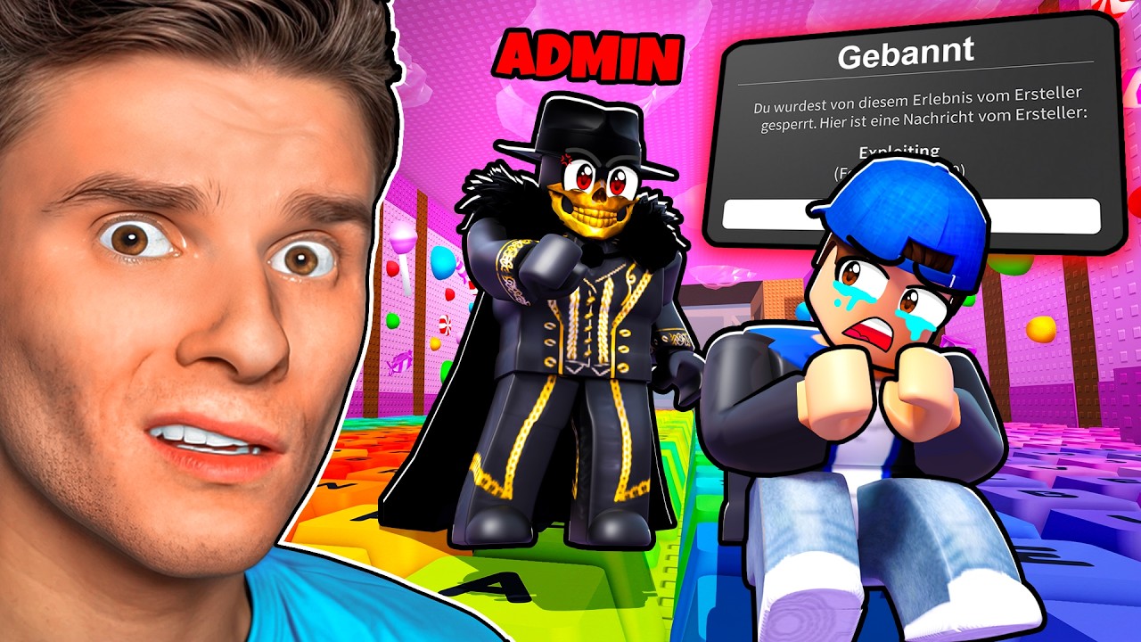 DER ADMIN BANNT MICH IN +1 KEYBOARD ESCAPE.. (ROBLOX DEUTSCH) background