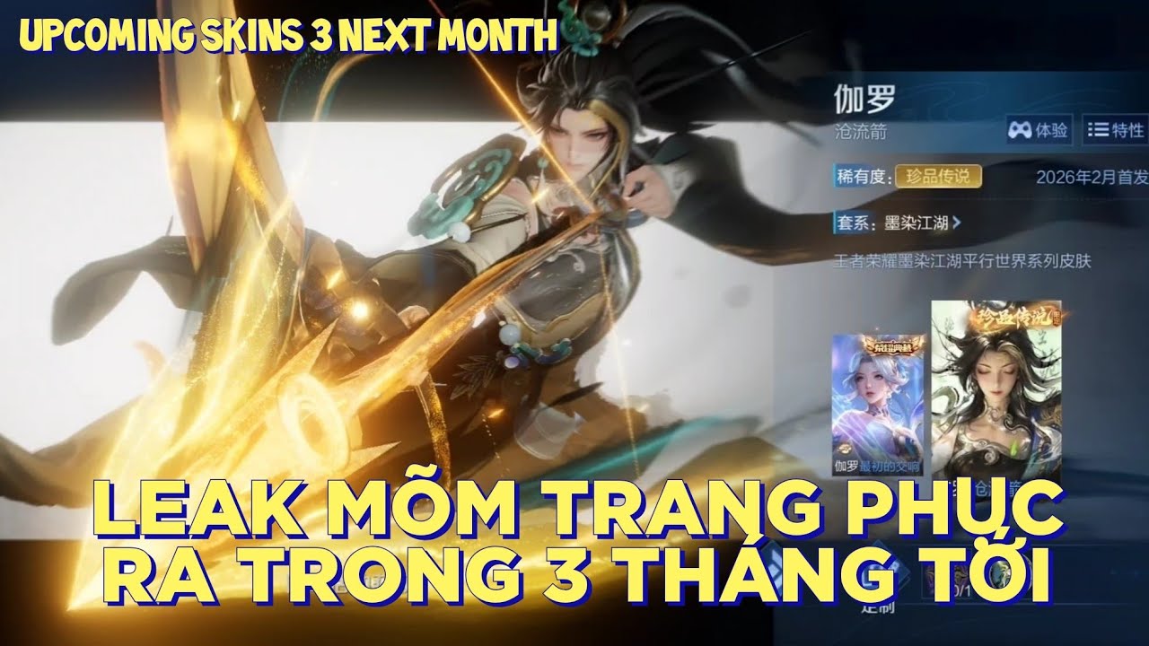 GLOBAL | UPCOMING SKINS RELEASED IN 3 NEXT MONTH | HONOR OF KINGS background
