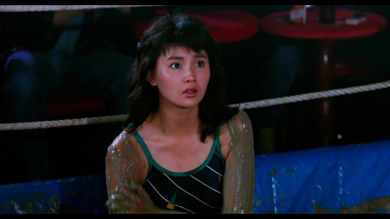 Paper Marriage (過埠新娘) - Maggie Cheung mud wrestling background