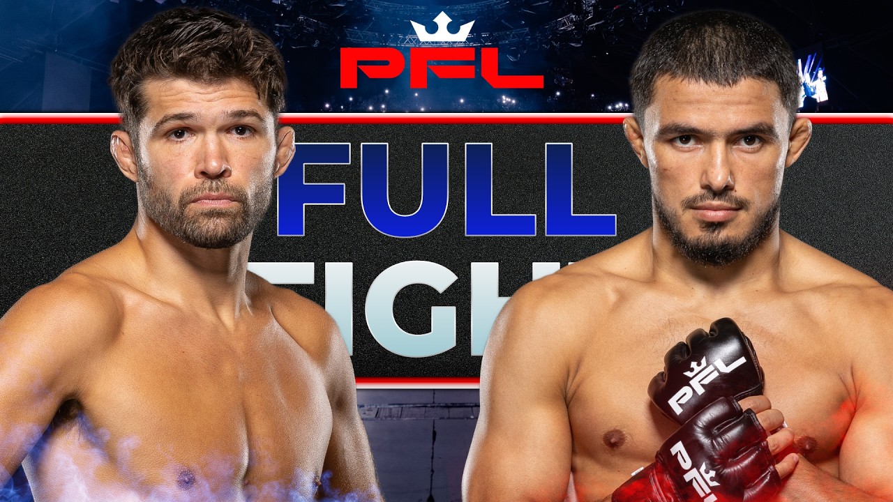 A TOUGH CALL! | Justin Wetzell v Sarvarjon Khamidov | Full Fight | PFL San Diego background