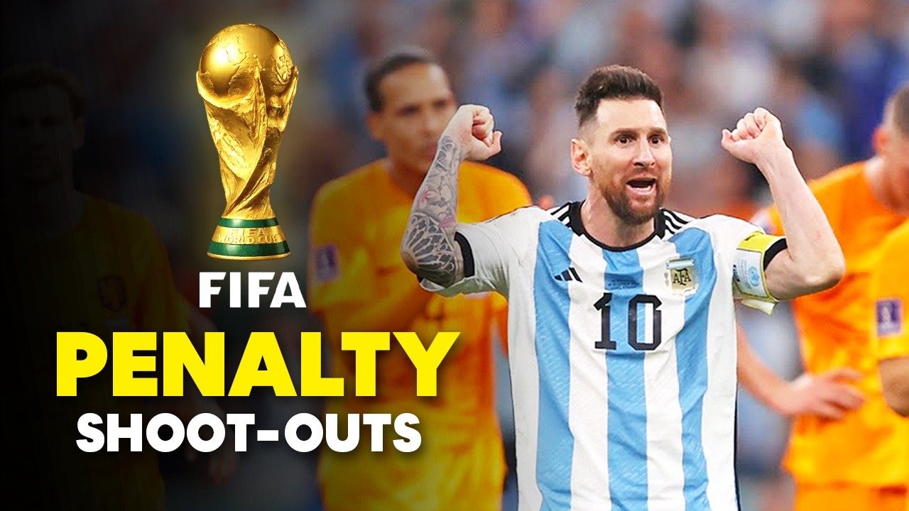 Unforgettable World Cup Penalty Shootout Drama background