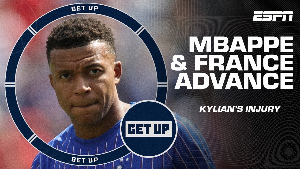 Kylian Mbappe has been DRAGGING France through the World Cup đł Should fans be nervous?! | Get Up background