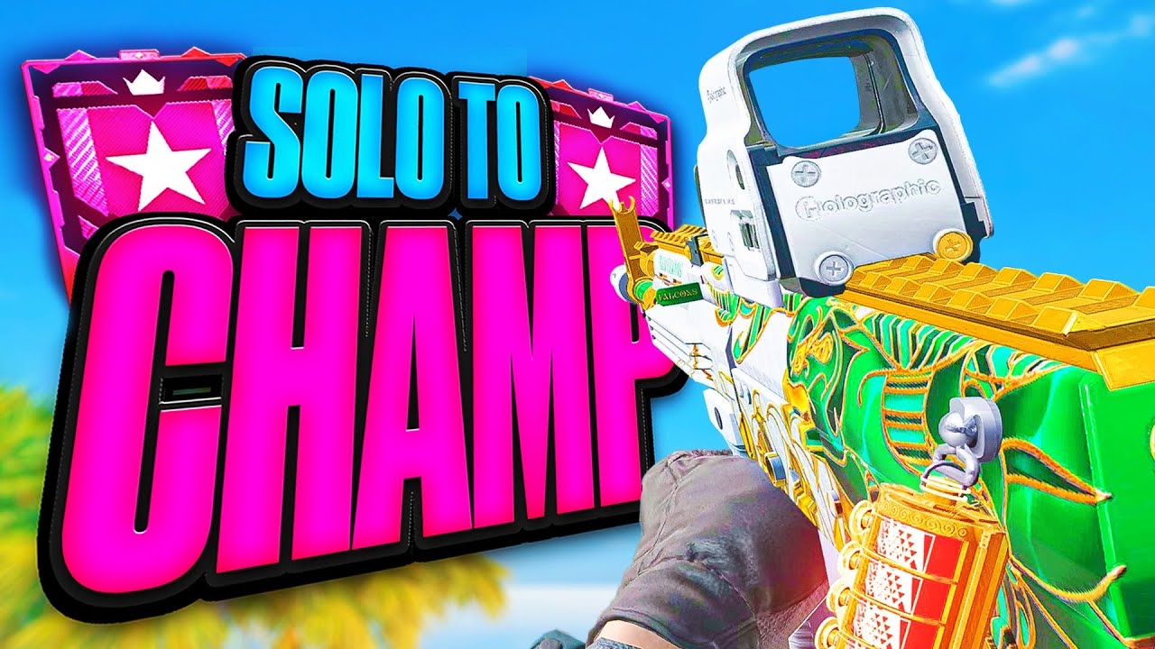 (HANDCAM) HOW TO SOLO QUEUE COPPER TO CHAMPION - In DEPTH GUIDE - Rainbow Six Siege Console background