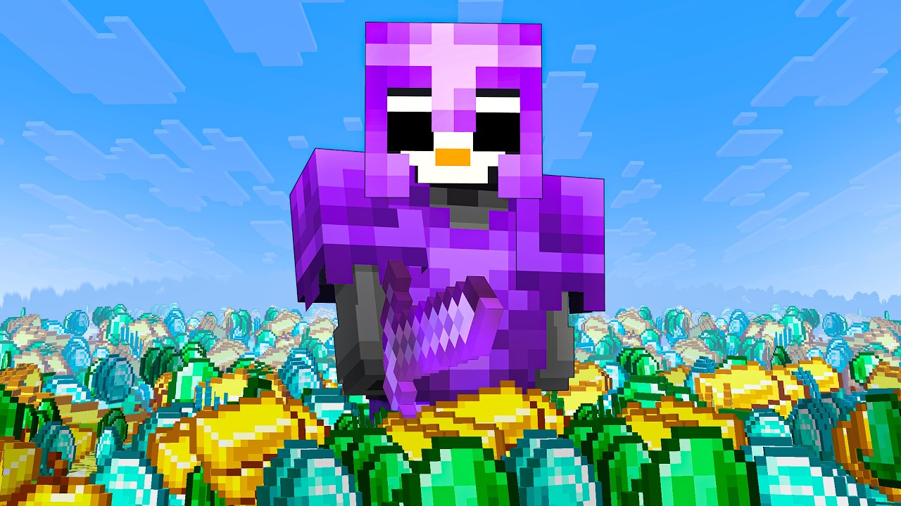 Becoming the Richest Player on the Server... background