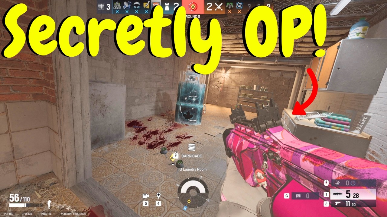 The Best Gun Nobody Uses in Rainbow Six Siege background