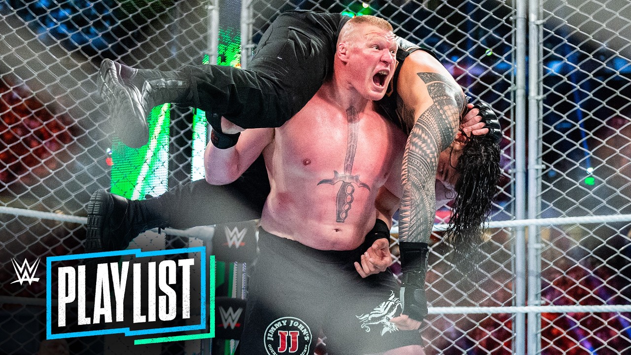 Brock Lesnar Unleashed Inside Steel Cages: WWE Playlist background