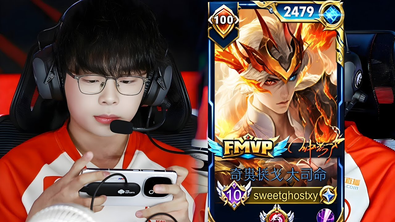 ZHONGYI TRIES NEW AUGRAN FMVP SKIN 🤩 FINALLY HERE AFTER 1.5 YEARS 🔥 | HONOR OF KINGS background