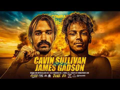 James Gadson vs. Cavin Sullivan - Combat Night Tampa background