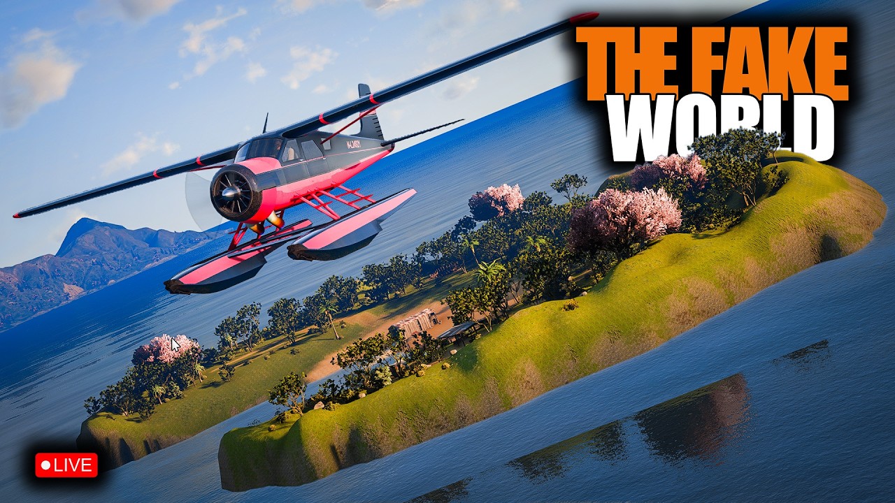 π΄ISLAND LIFE In GTA RP! | The Fake World background