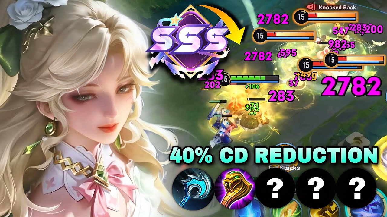 TOP 1 SHI 40% UNLIMITED CC & INSANE BURST MAGIC DAMAGE IN MID LANE! | HONOR OF KINGS background