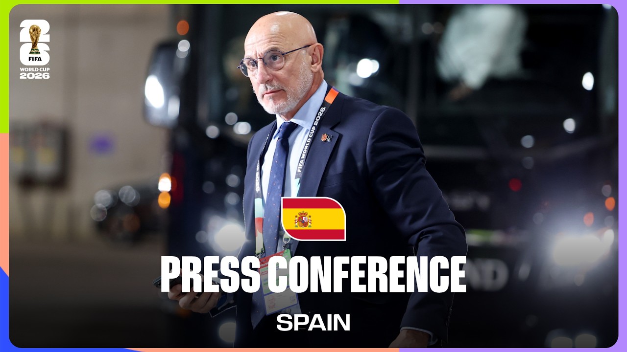 Spain On Playing Belgium | Luis de la Fuente Takes Questions background