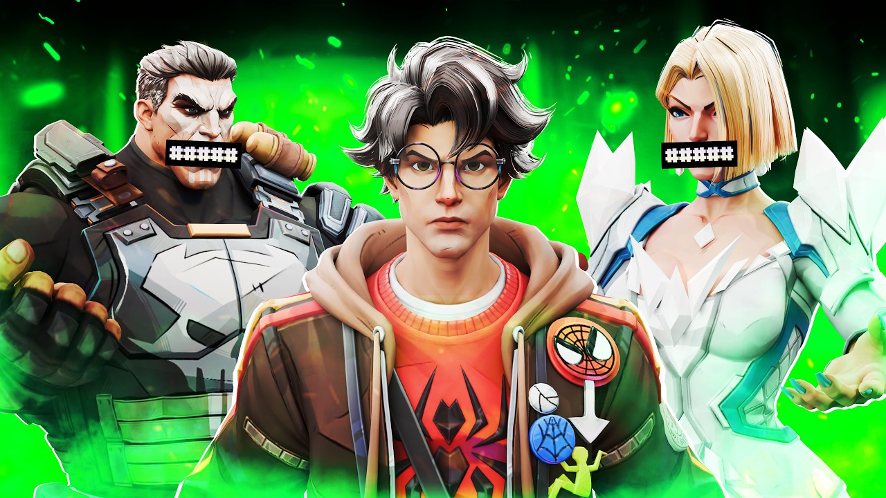 How The #1 Spider-Man Carries Toxic Teammates | Marvel Rivals background