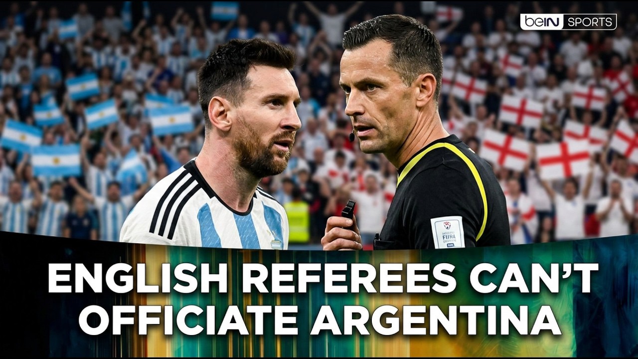 English referees can't officiate Argentina background