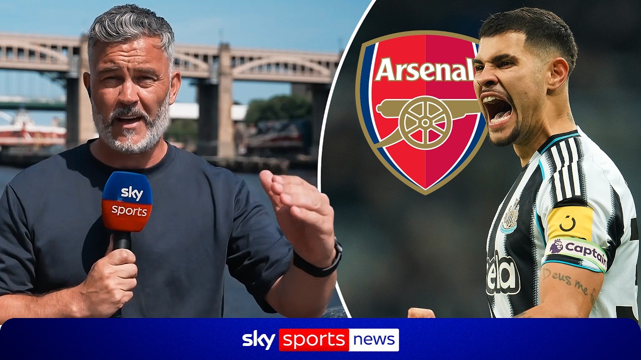 "£80 tipping point" for Bruno Guimaraes revealed with Newcastle midfielder 'keen' to join Arsenal background