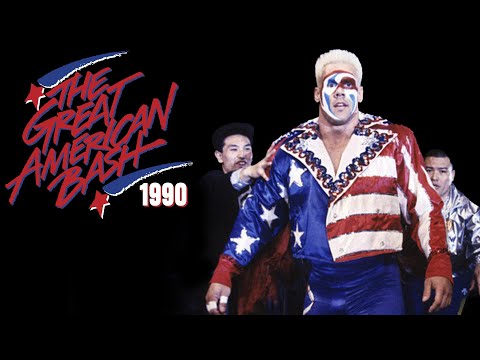 FULL EVENT: WCW Great American Bash 1990 | Sting vs. Ric Flair; Vader debuts background