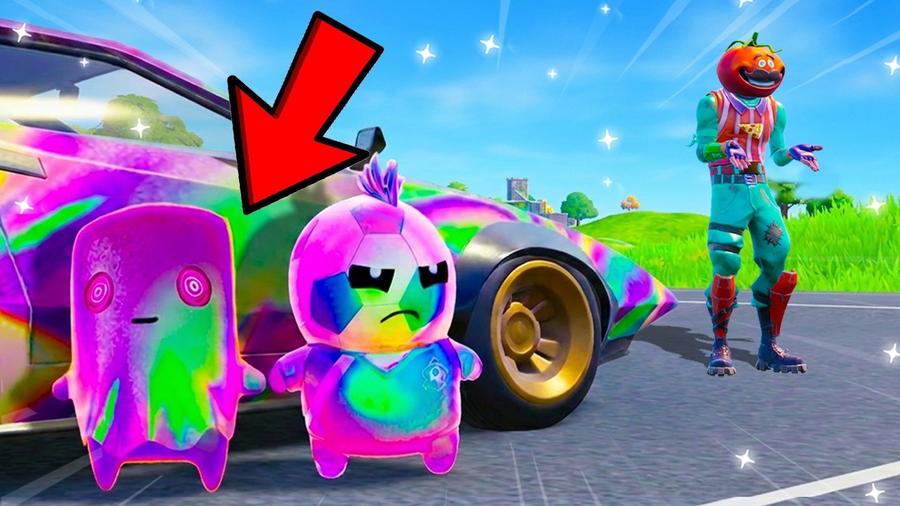 HOLOFOIL SPRITE Hide & Seek in Fortnite! background