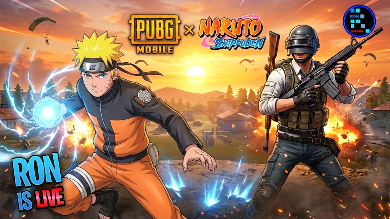 PUBG | New Naruto Update Is Here Let's Have Some Fun background
