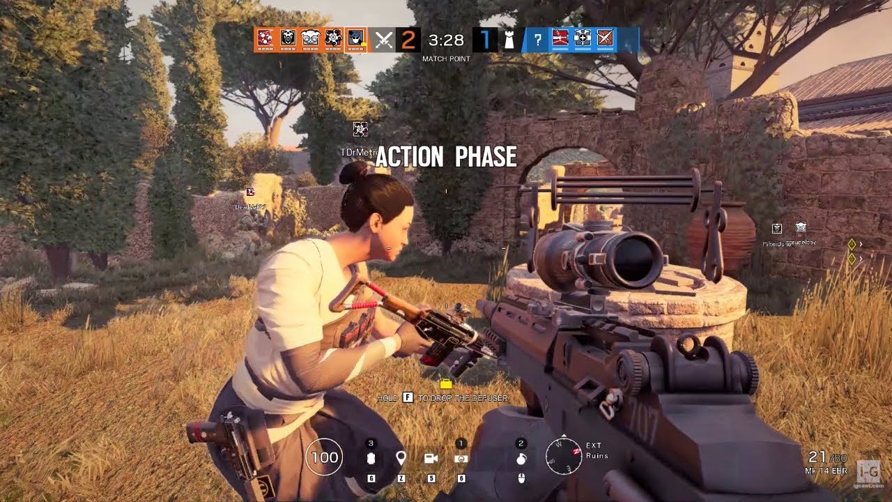 Tom Clancy's Rainbow Six Siege - PC Gameplay (1080p60fps) background