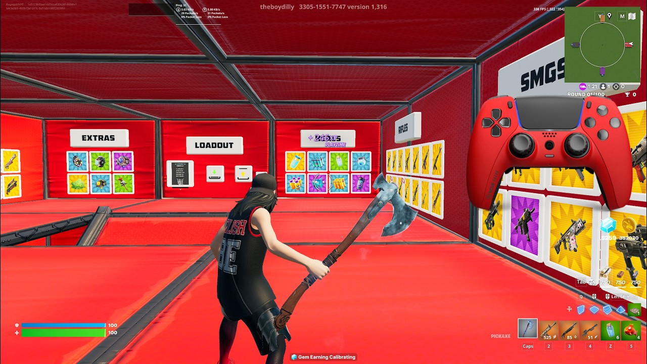 Fortnite 3v3v3v3 Go Goated Zone Wars Gameplay background