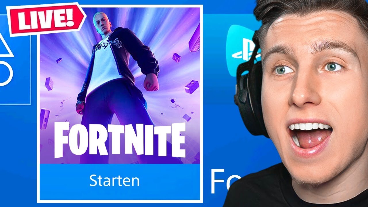 FORTNITE LIVE EVENT JETZT!! (Eminem Konzert & Neue Season) background
