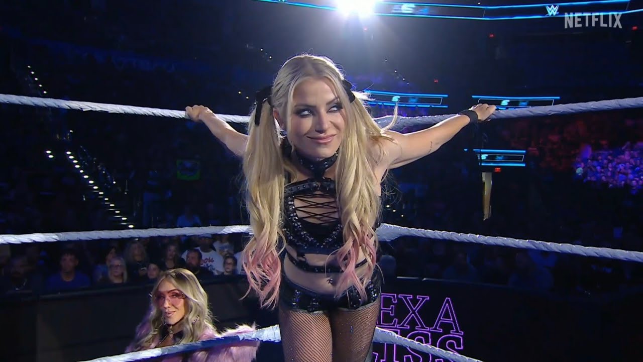 (1/2) Alexa Bliss vs Jade Cargill: SmackDown July 10 2026 background