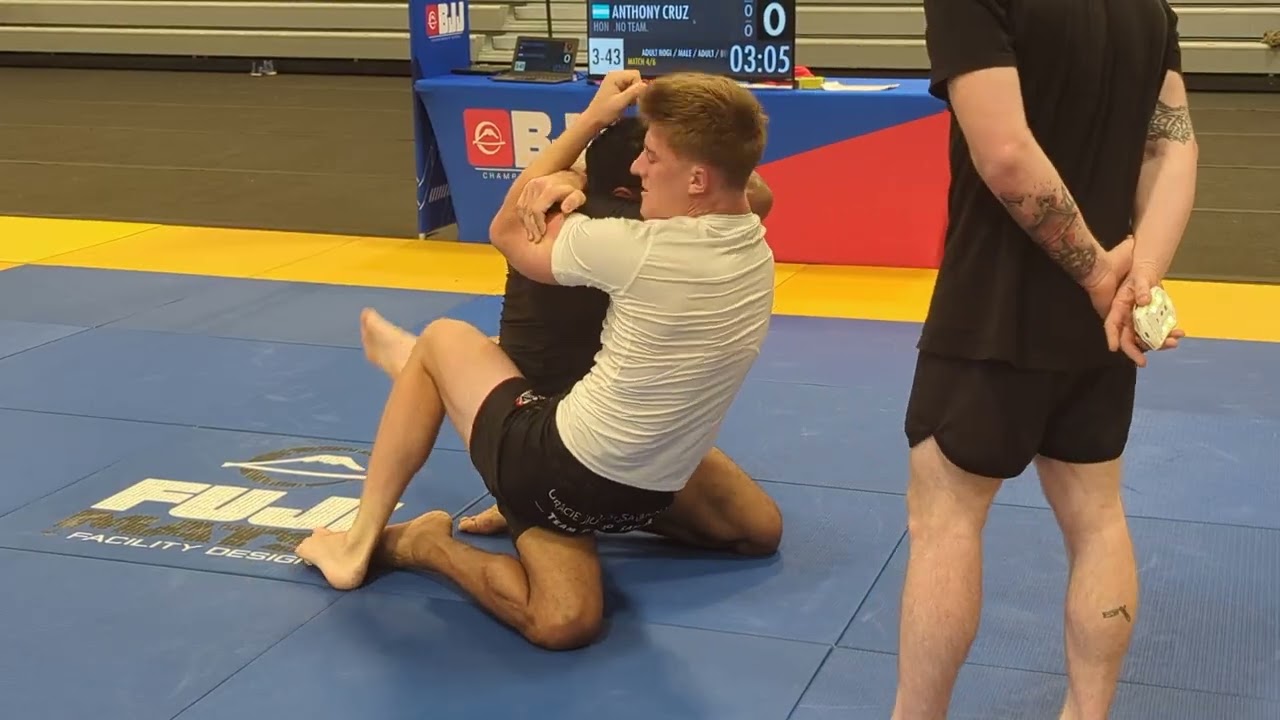 Strong Back And Forth Battle Between Two Big Guys BJJ No Gi Match . background