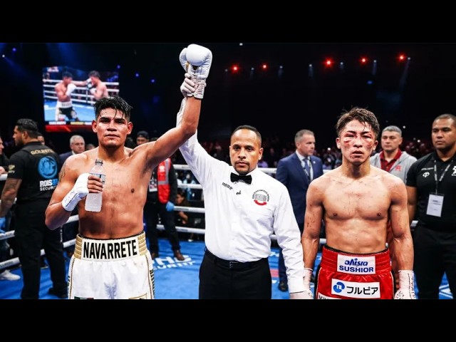 This Is The End For Inoue! Emanuel Navarrete's Legendary Power background