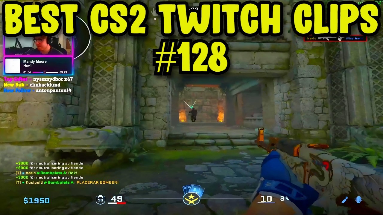 BEST CS2 CLIPS #128 | CS2 BEST TWITCH HIGHLIGHTS background
