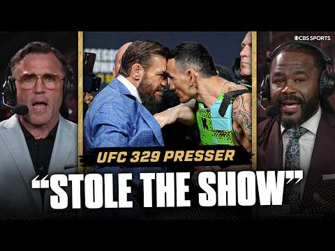 Conor McGregor DELIVERS at UFC 329 Press Conference | Can he REALLY beat Max Holloway? ЁЯСА background