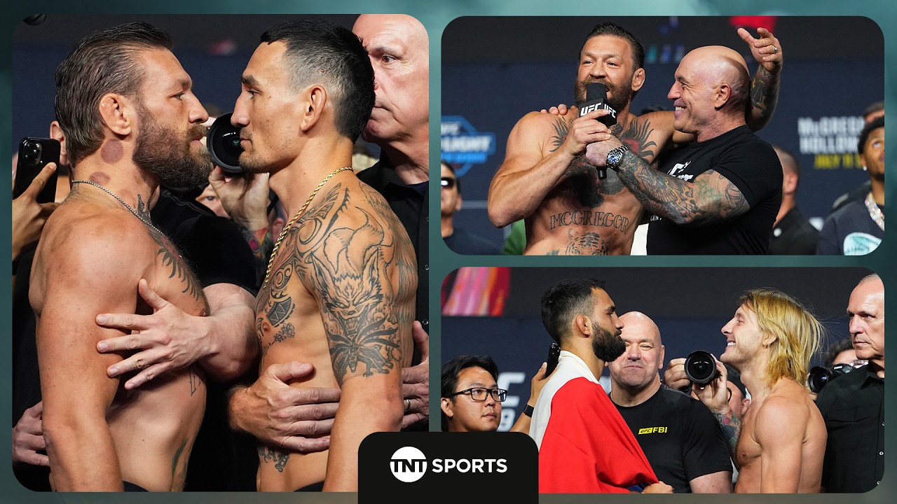BLOCKBUSTER EVENT! 🔥 🍿 UFC 329 Ceremonial Weigh-Ins & Final Face-Off's 🏆 background