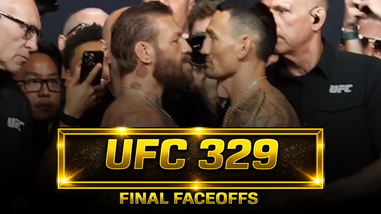 UFC 329 Final Faceoffs | McGregor vs. Holloway 2 | MMA Fighting