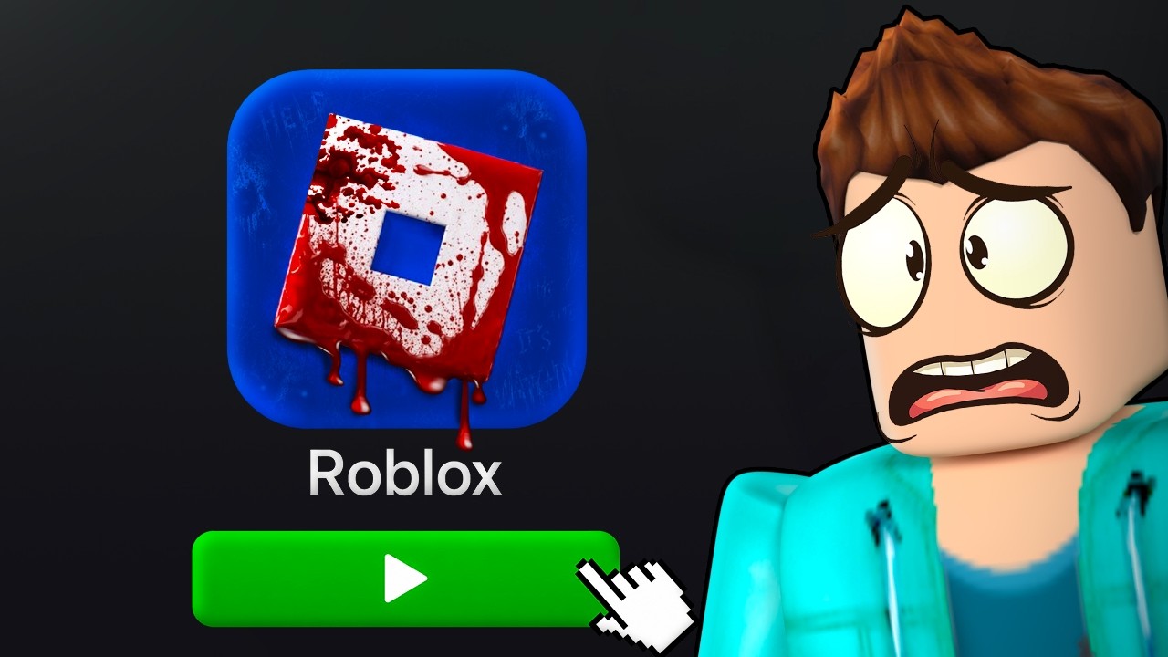I FOUND THE SCARIEST GAME IN ROBLOX !! background