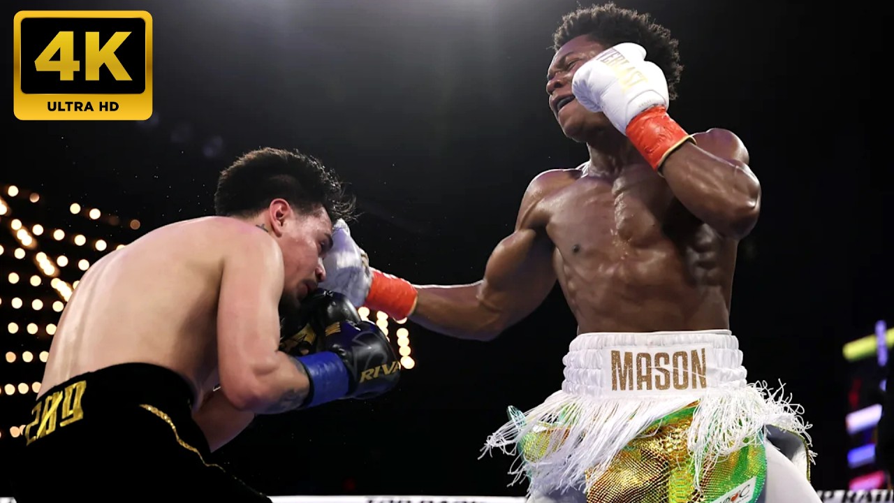 Abdullah Mason (USA) vs. Manuel Jaimes (USA) | 4K - FULL HIGHLIGHTS #boxing #sports background