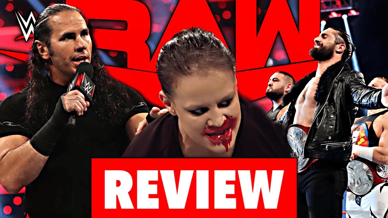 WWE RAW Review - VAMPIRE DIARIES - 10.02.20 (Wrestling Podcast Deutsch) background