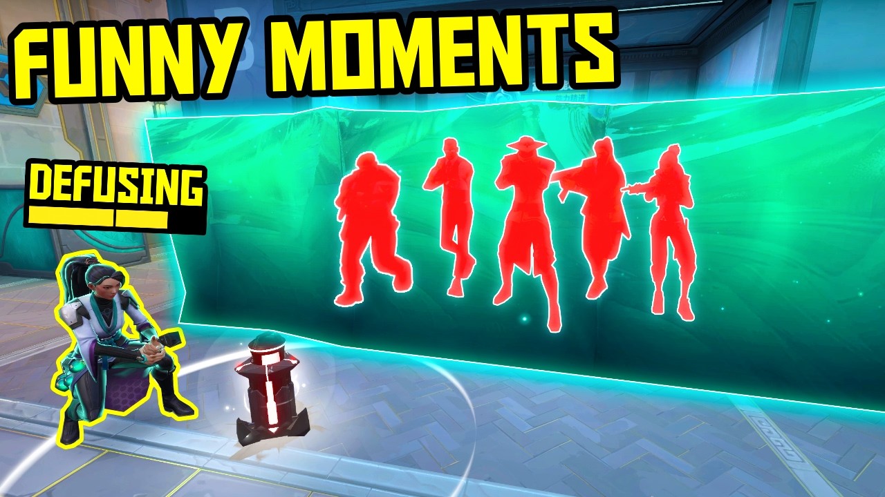FUNNIEST MOMENTS IN VALORANT #300 ๐ฅณ background