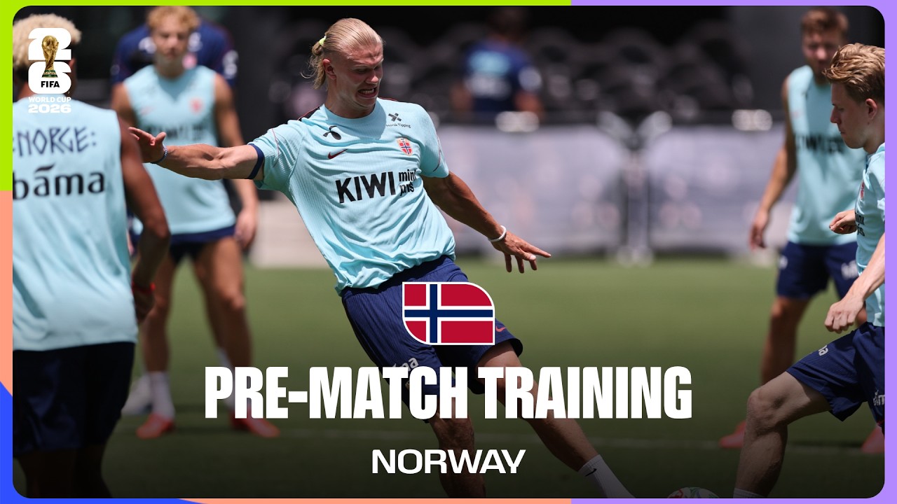 Norway Train Before England | FIFA World Cup 2026™ background