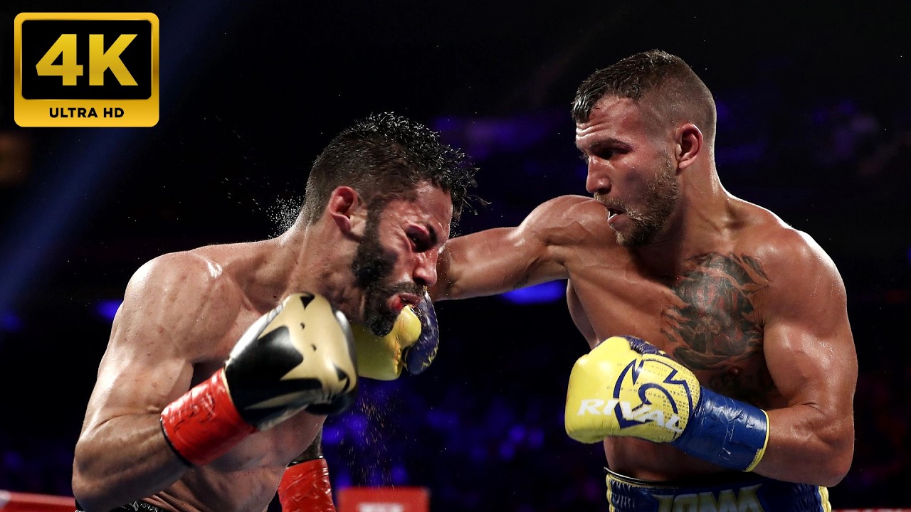Vasiliy Lomachenko (UKRAINE) vs. Jorge Linares (VENEZUELA) | 4K - FULL HIGHLIGHTS #boxing #sports background
