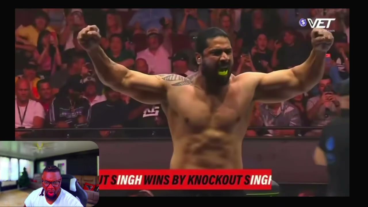 Jake Hager Gets KO'd background