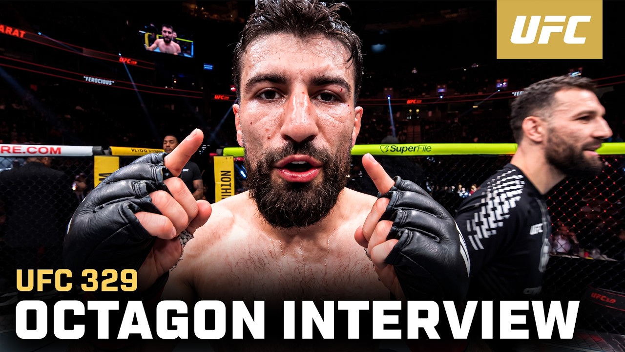 Farid Basharat Octagon Interview | UFC 329 background