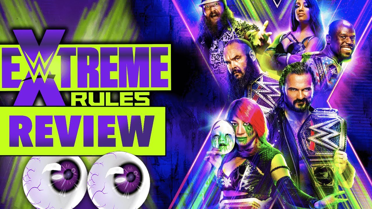 WWE Extreme Rules 2020 Review - EYE QUIT 👁👅👁 - 19.07.20 (Wrestling Podcast Deutsch) background