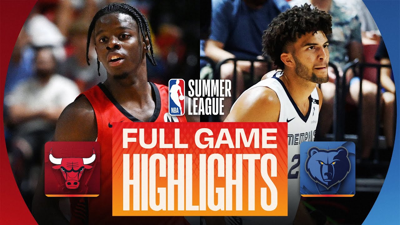 BULLS vs GRIZZLIES | LAS VEGAS SUMMER LEAGUE | FULL GAME HIGHLIGHTS | July 10, 2026 background