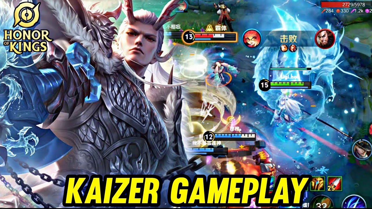 HOK : KAIZER/AOGUANG GAMEPLAY | IN JUNGLE - HONOR OF KINGS background