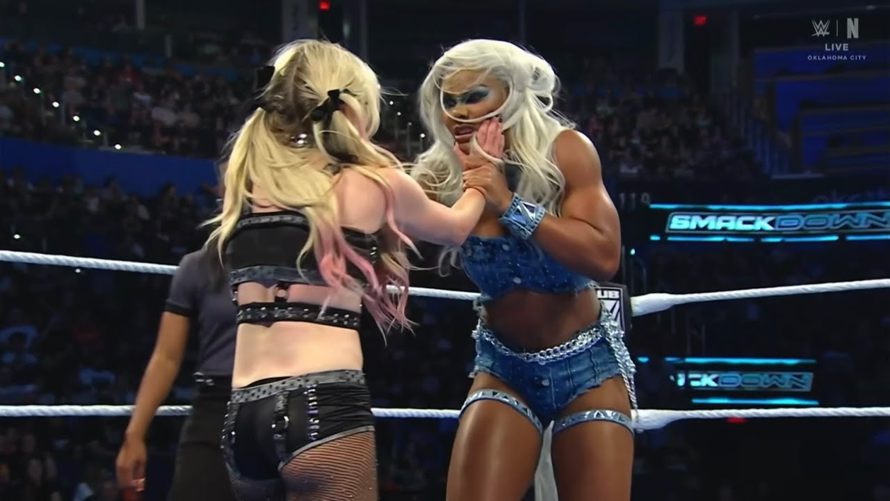 (2/2) Alexa Bliss vs Jade Cargill: Smackdown July 10 2026 background