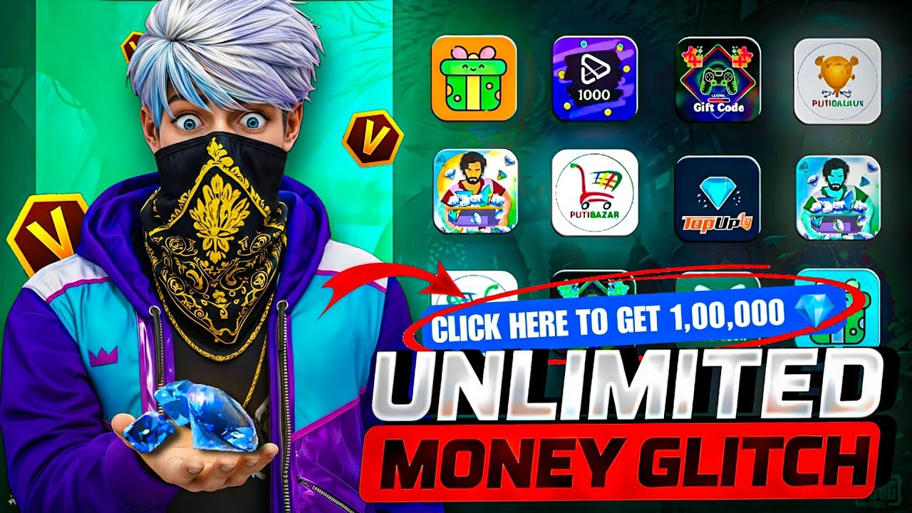 I TRIED 100 FREE REDEEM APPS FOR FREE DIAMONDS 💎 - GARENA FREE FIRE background